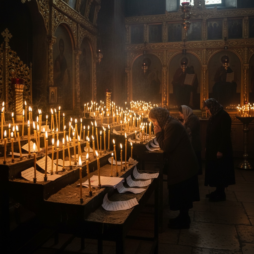 Заказать молитву за упокой