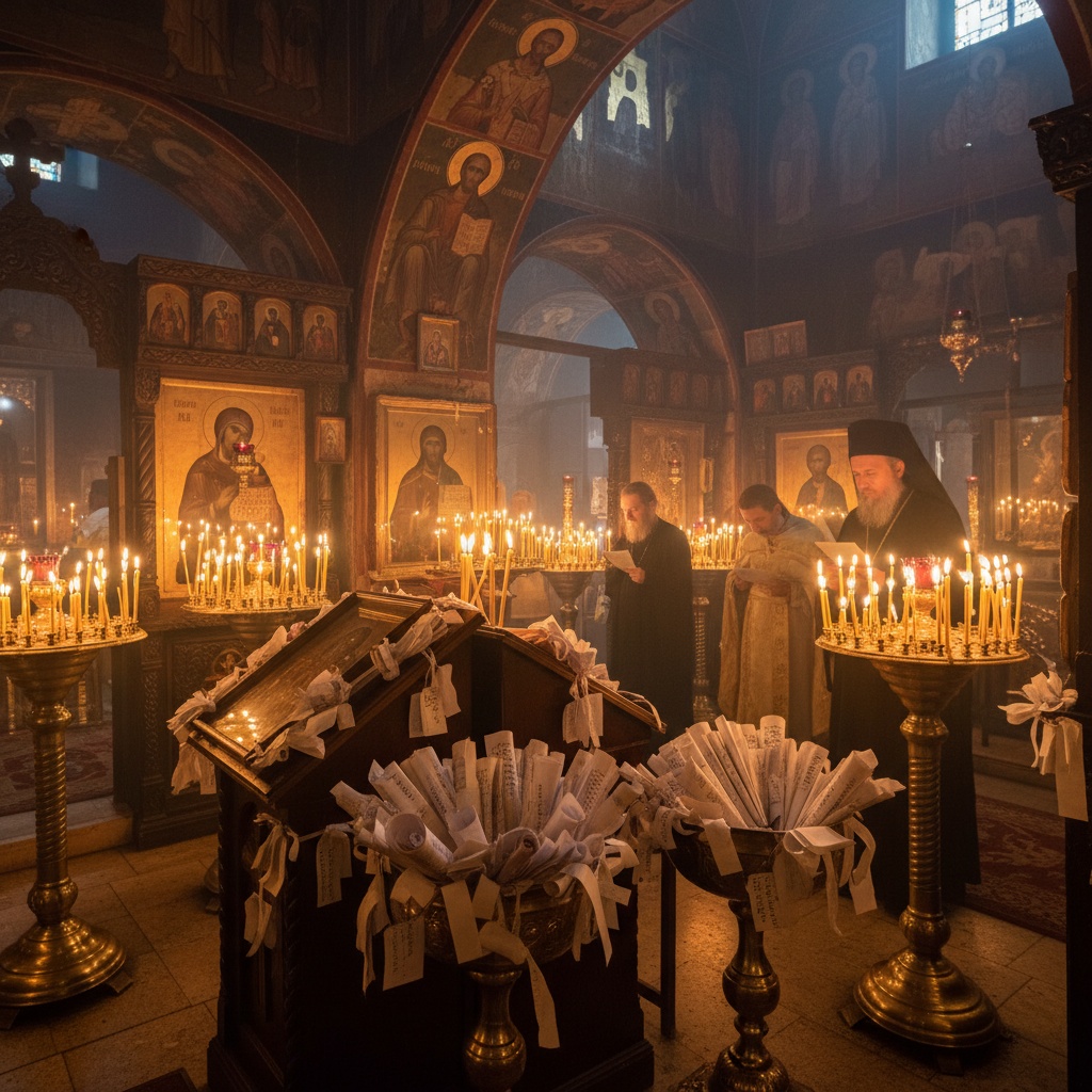 Подать записку в Сретенский монастырь