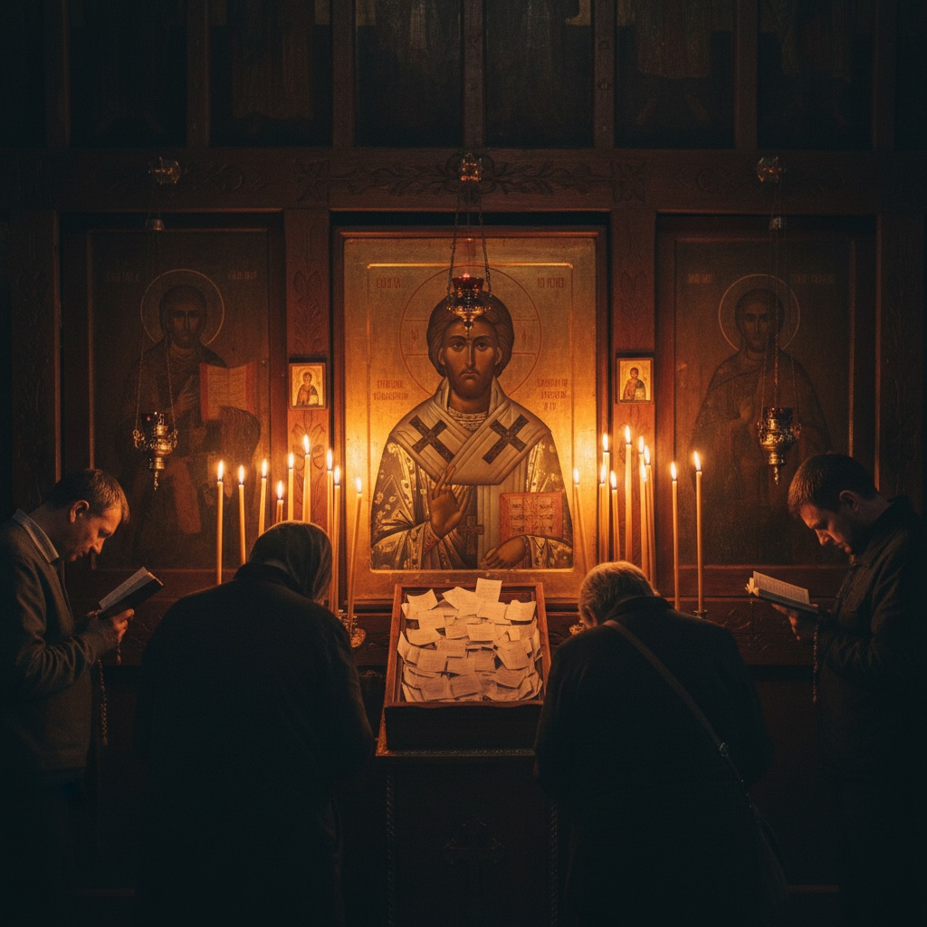 Молебен Николаю Чудотворцу