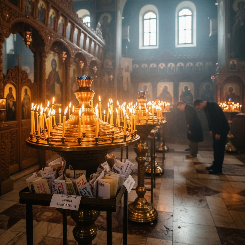 Сорокоуст о здравии воина