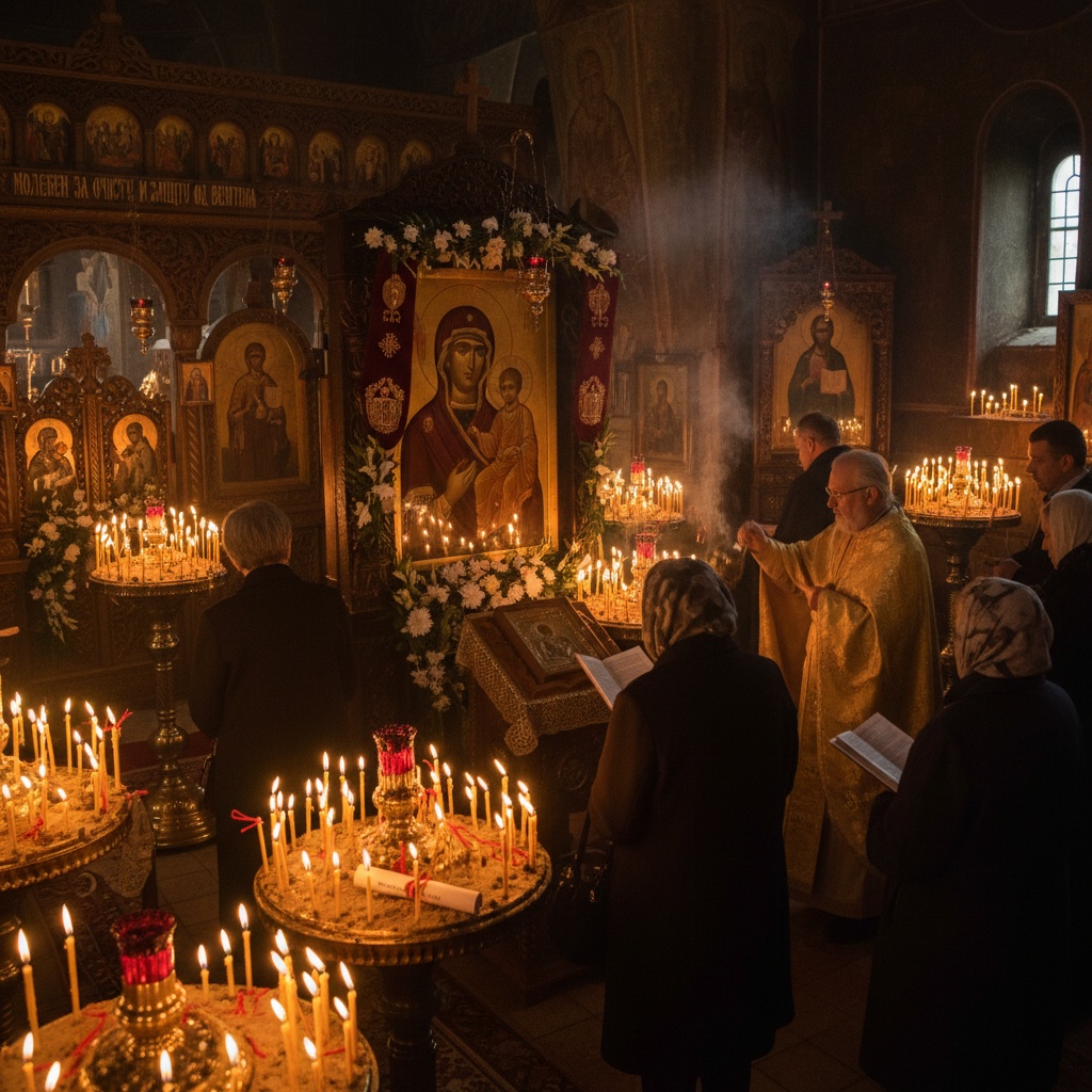 Молебен от колдовства