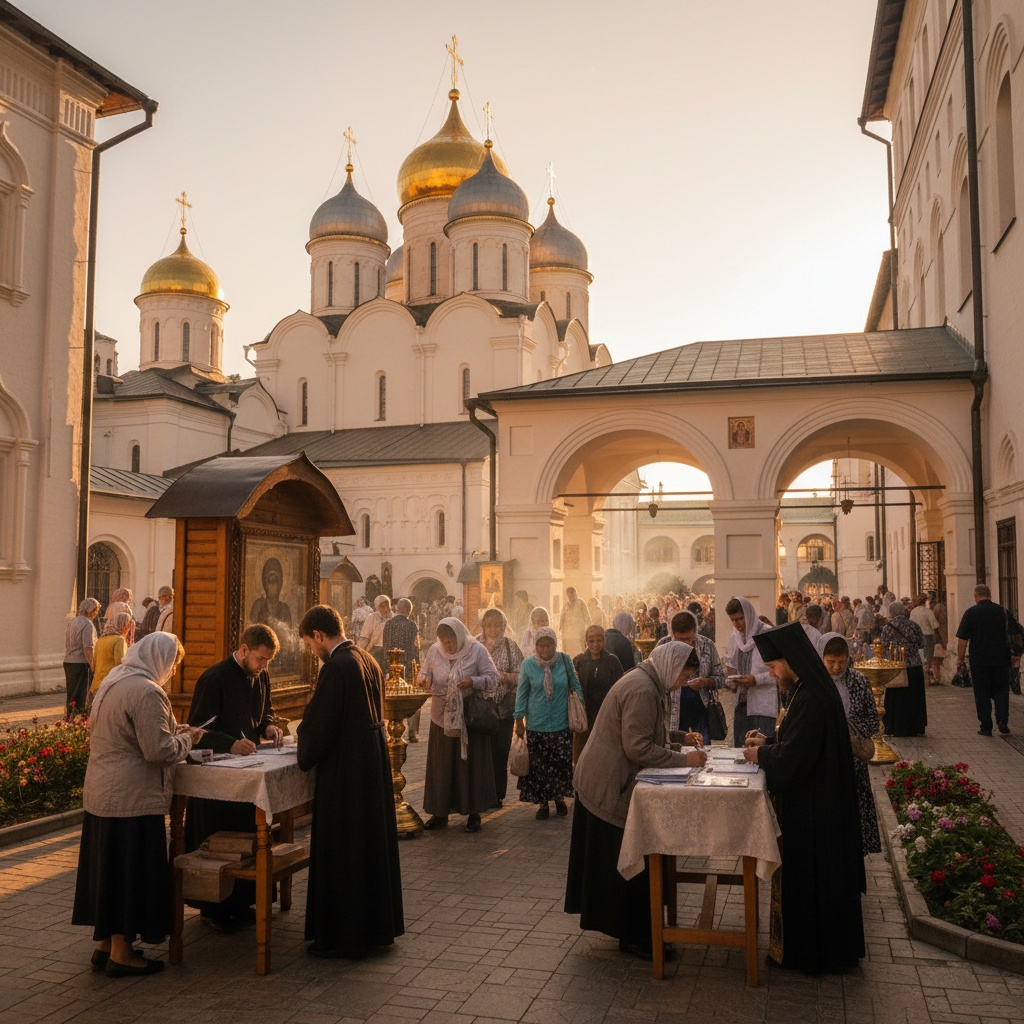 Подать записку в Троице Сергиеву Лавру