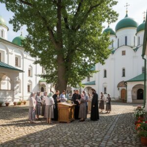 Подать записки в Донской монастырь
