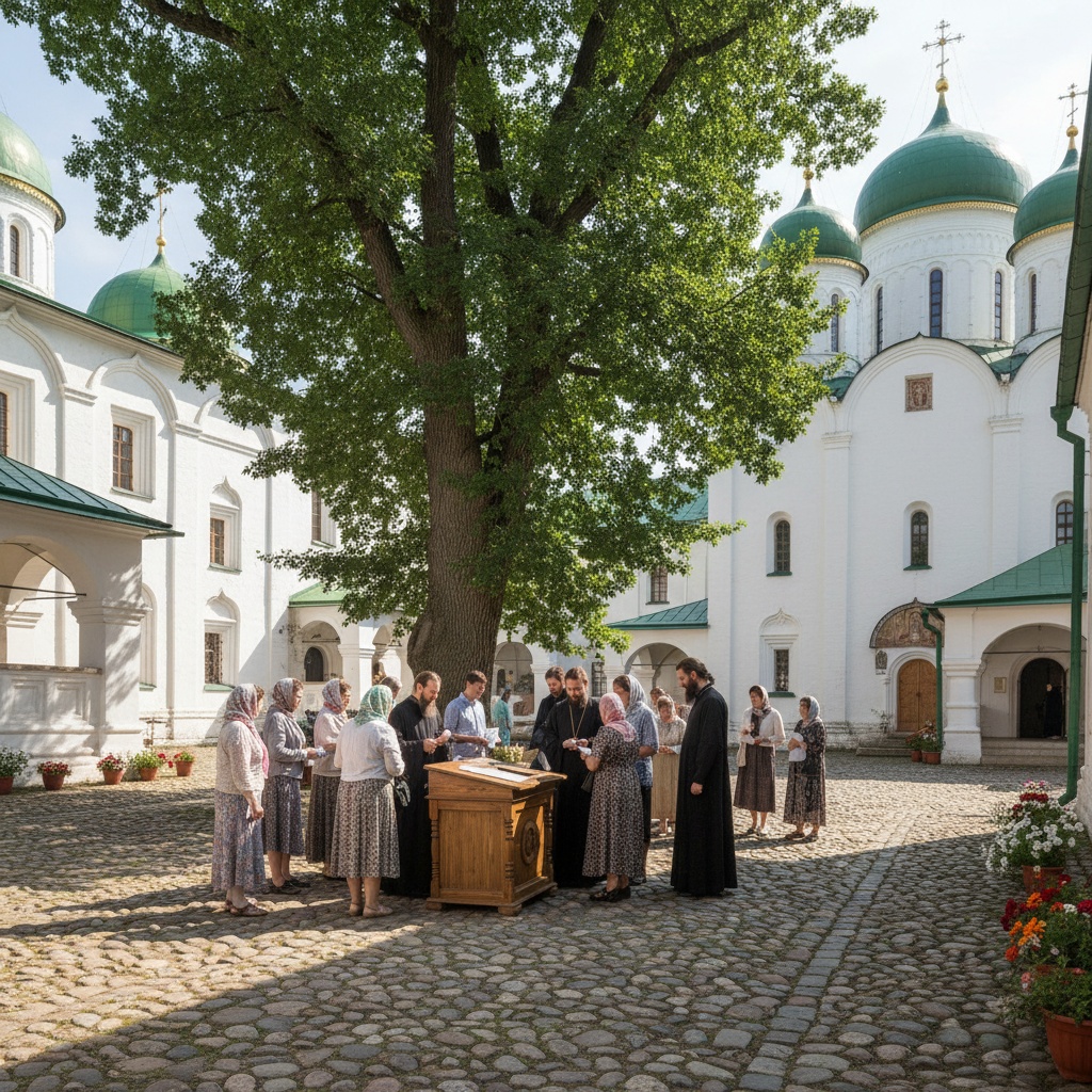 Подать записки в Донской монастырь