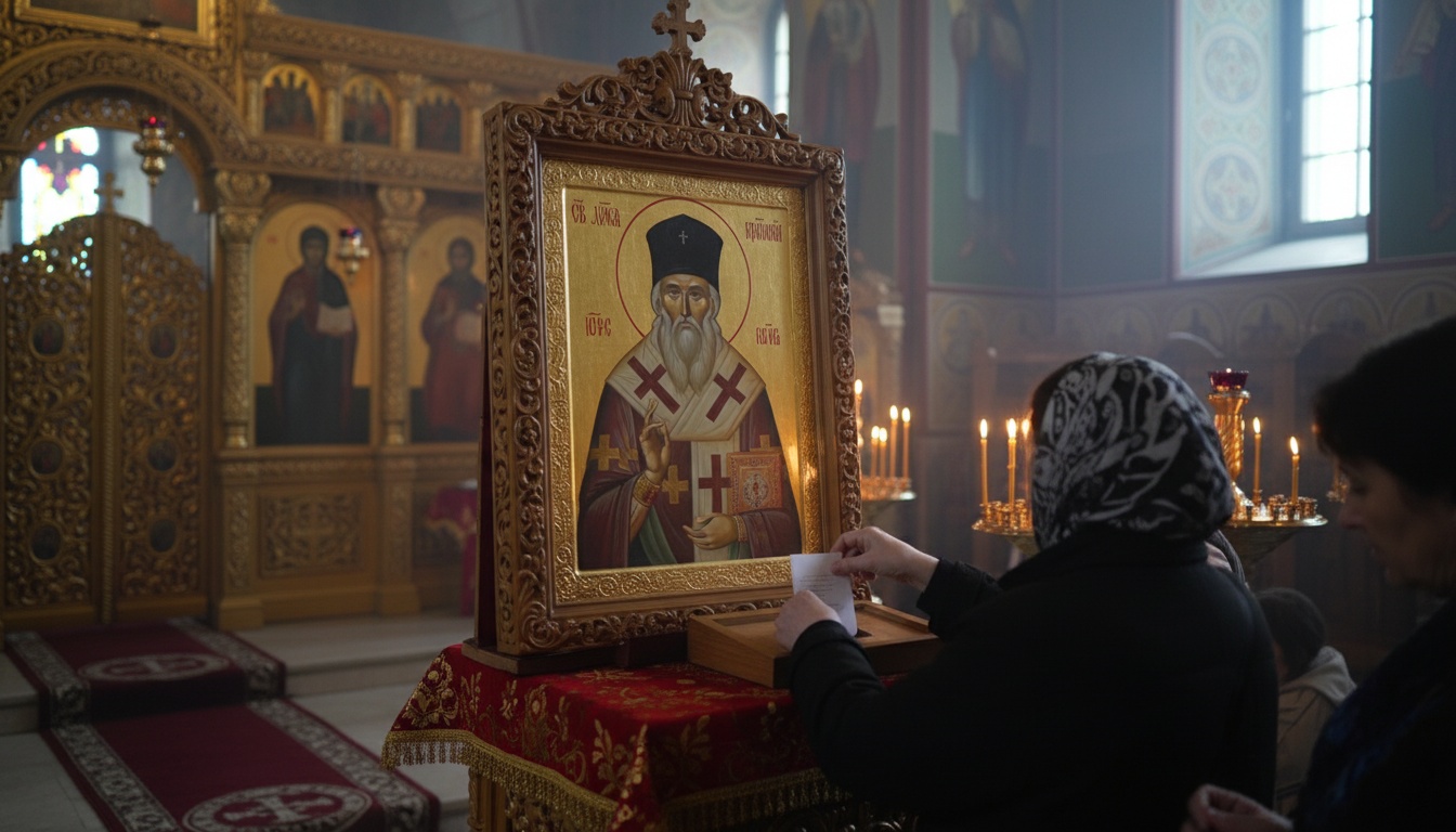 Подать записки Луке Крымскому