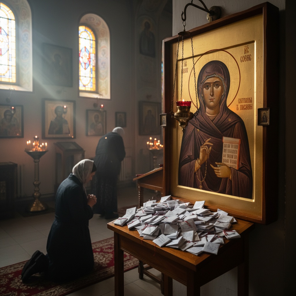 Подать записку Матроне Московской