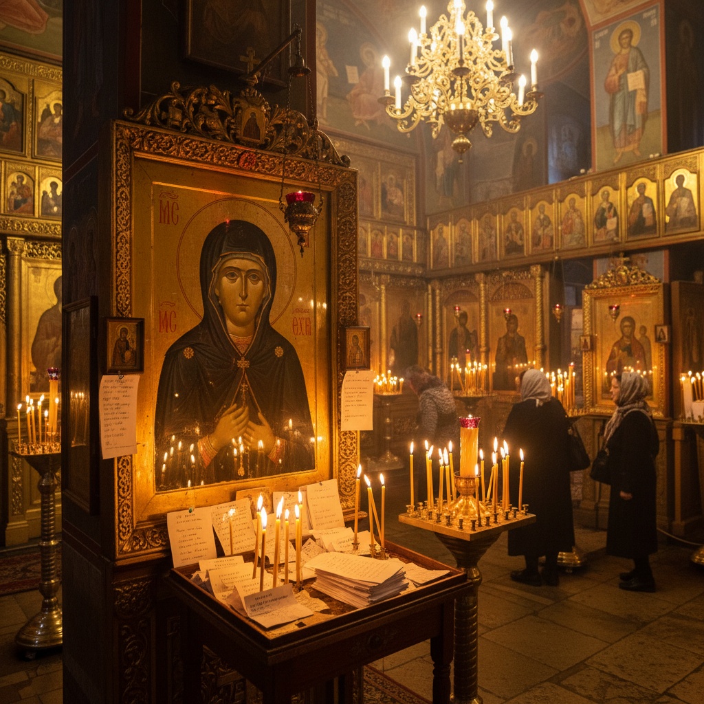 Сорокоуст о здравии у Матроны