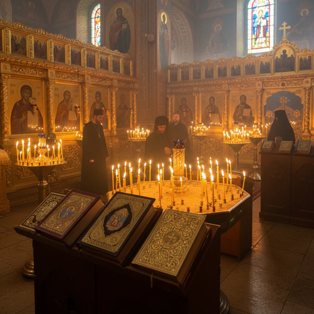 Сорокоуст в мужском монастыре