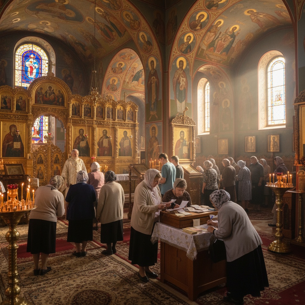 Подать записку в храм всех святых